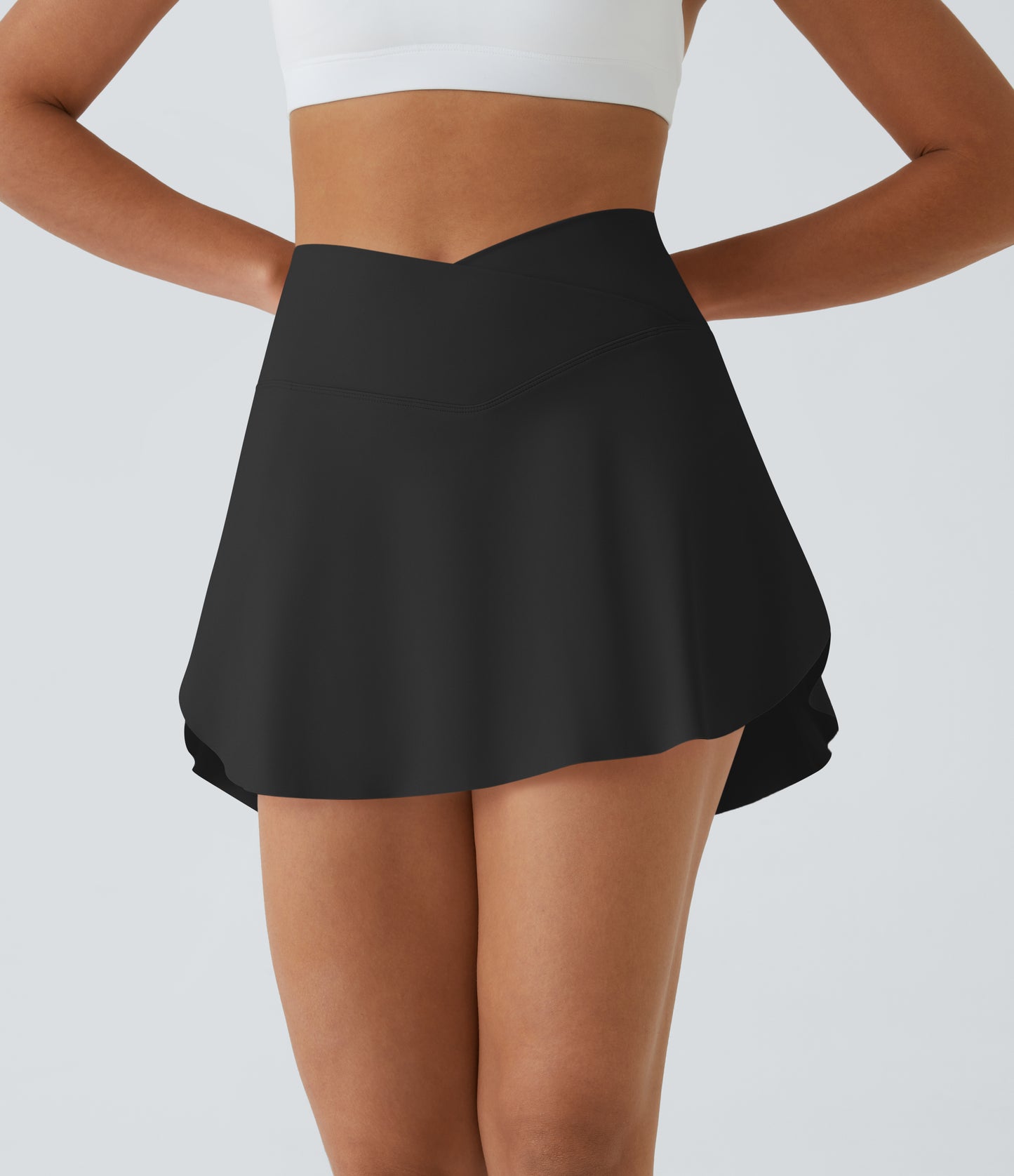 Pocket 2-in-1 Cool Touch Tennis Skirt-Lucid-Longer Length-UPF50+