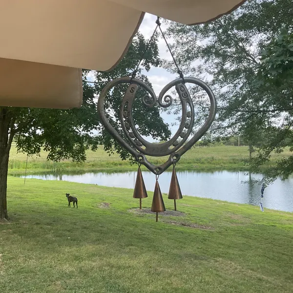100% Handmade | The Horseshoe Heart Wind Chime ❤ (Handmade by Jordan Maynard)