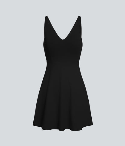 2-Piece Pocket Dance Active Dress