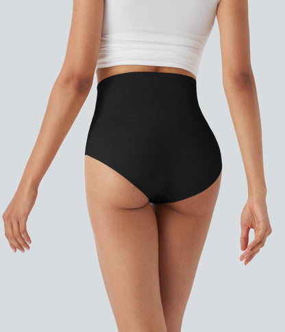 Seamless Flow High Waisted Shapewear Lounge Underwear Panties