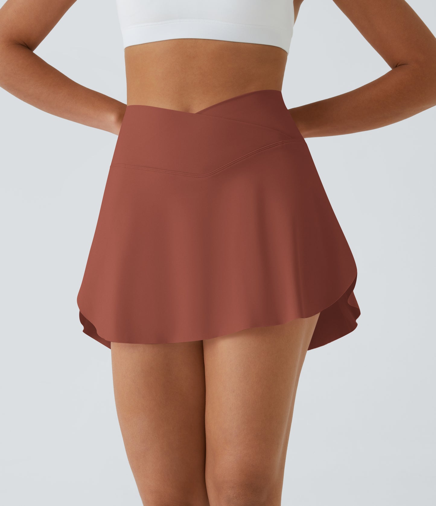 Pocket 2-in-1 Cool Touch Tennis Skirt-Lucid-Longer Length-UPF50+