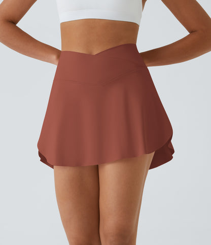 Pocket 2-in-1 Cool Touch Tennis Skirt-Lucid-Longer Length-UPF50+