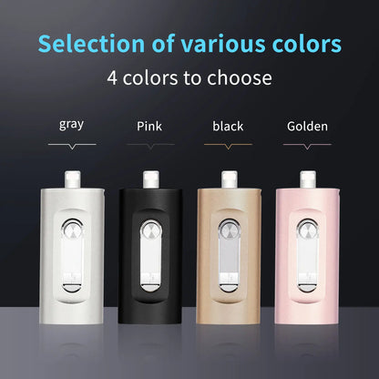 Portable 4-in-1 High Speed Flash Drive, High SpeedUSB 3.0 Memory Storage