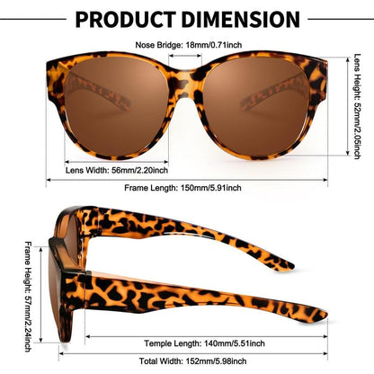 🎉LAST DAY 49% OFF😎2026 New Polarized UV400 Protection Trendy Round Cat-eye Sunglasses 🕶️