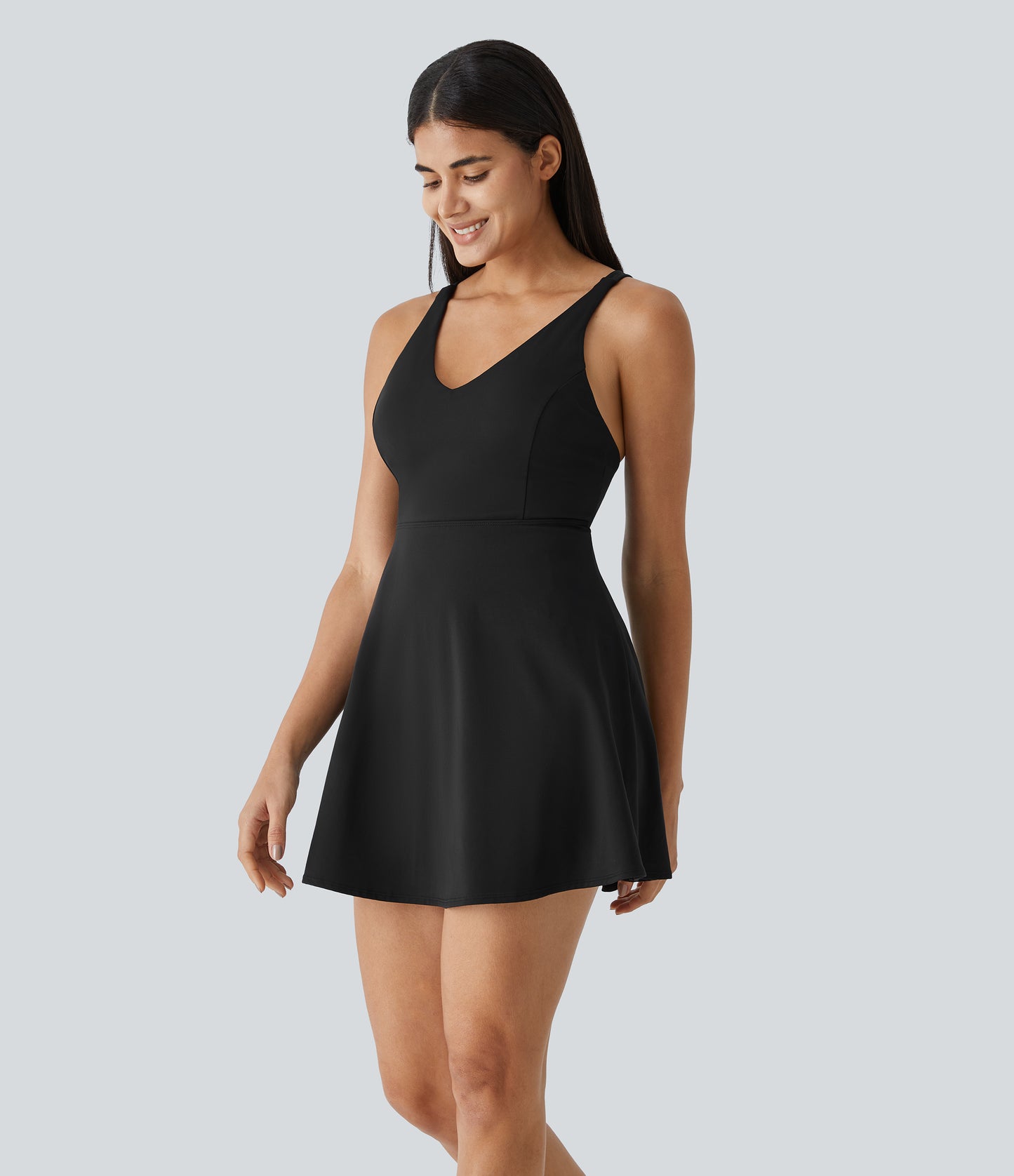 2-Piece Pocket Dance Active Dress