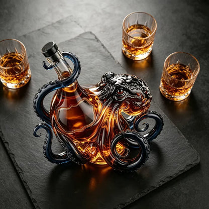 🎁 LAST DAY 49% OFF –  3D Octopus Bottle 🐙🥃
