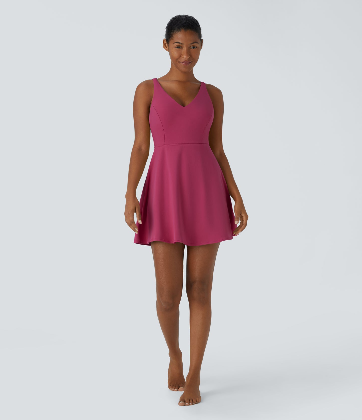 2-Piece Pocket Dance Active Dress