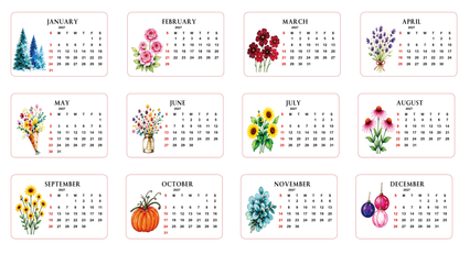 ✨🏆Early Holiday Sale 49% OFF🌱Eco-Friendly Plantable “Timeless” Seed Calendar 2027