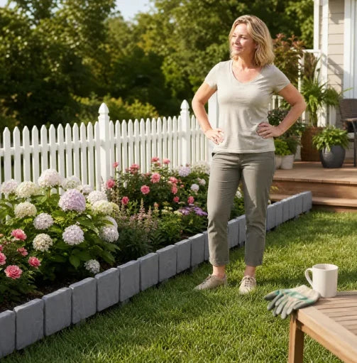 🏡2026 HOT SALE🥳💞50K+ SOLD!🌿✨ 50% OFF! Faux Stone Garden Edging Border! ♻️