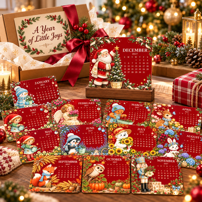 ✨🏆Early Holiday Sale 49% OFF🌱Eco-Friendly Plantable “Timeless” Seed Calendar 2027