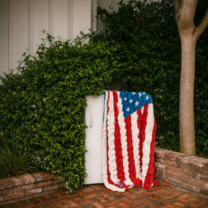 USA 250th Anniversary🔥Lush Flag Blanket