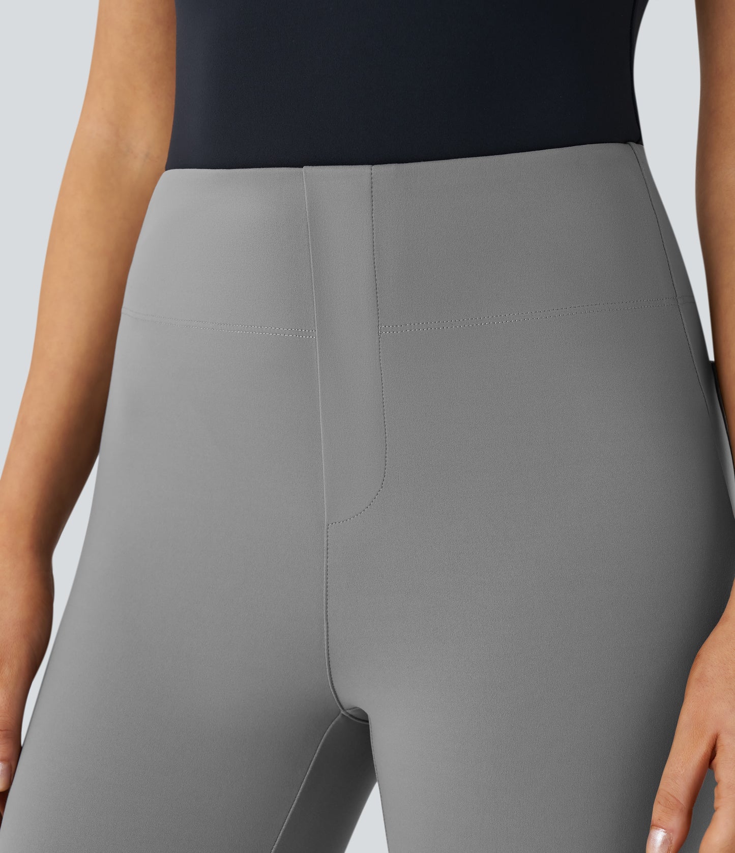 High Waisted Pocket Tapered Work Pants
