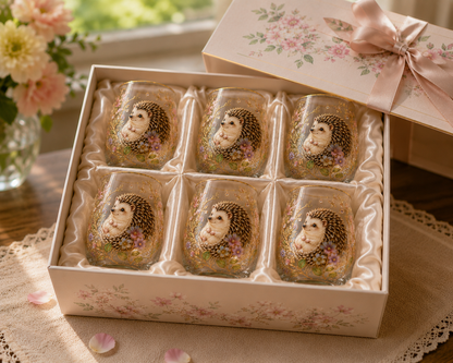 🌸🌿 Limited Edition 2026 Garden Morning Bliss Glass Tea Cup☀️☕