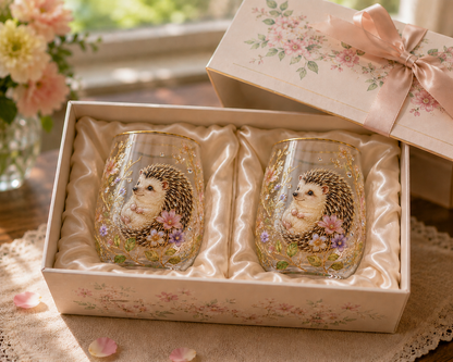 🌸🌿 Limited Edition 2026 Garden Morning Bliss Glass Tea Cup☀️☕
