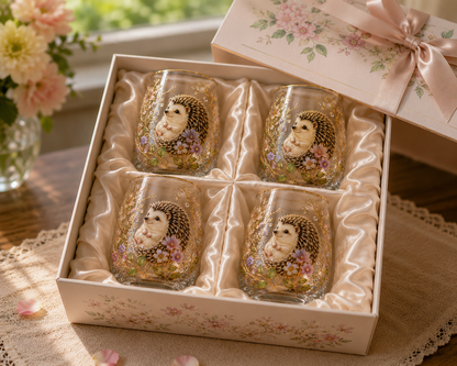 🌸🌿 Limited Edition 2026 Garden Morning Bliss Glass Tea Cup☀️☕