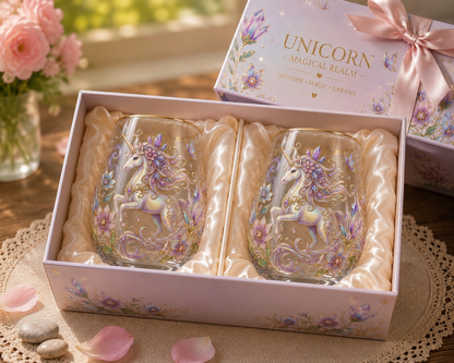 🌸🌿 Limited Edition 2026 Garden Morning Bliss Glass Tea Cup☀️☕