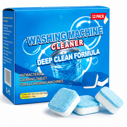 💥Drain Cleaning Tablets 12 Pack For Sinks, Showers & Washing Machines