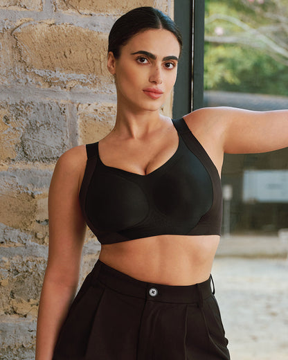 Invisible Wide-Band Wireless Support Bra