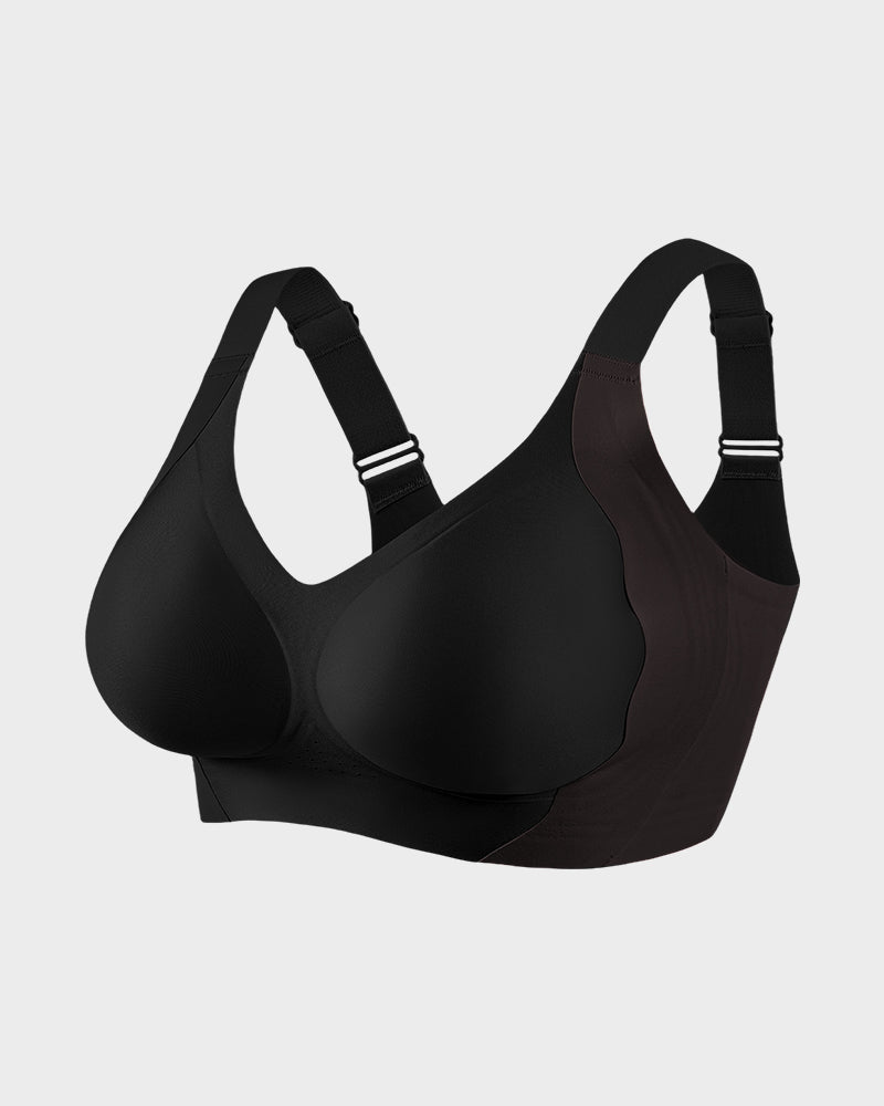 Invisible Wide-Band Wireless Support Bra