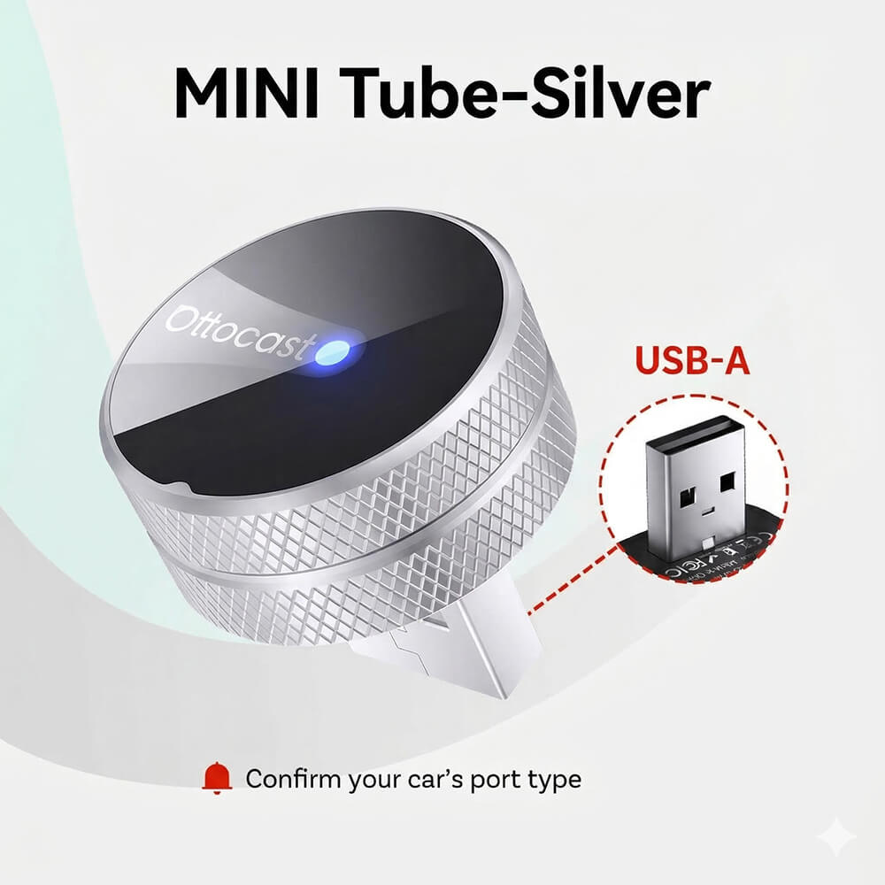 Mini Cube 3.0 Wireless CarPlay/Android Auto Adapter
