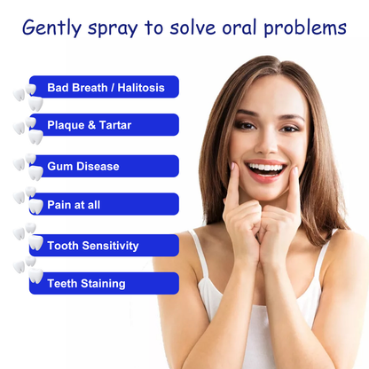 🦷All-in-One Oral Repair Spray – One Spray to Fix Bad Breath, Bleeding Gums & Tartar