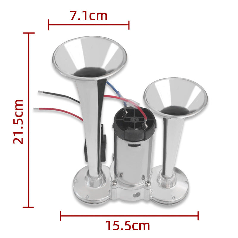 ⏰Last Day 60% OFF--600DB Dual-Tone Metal Car Horn⚡⚡