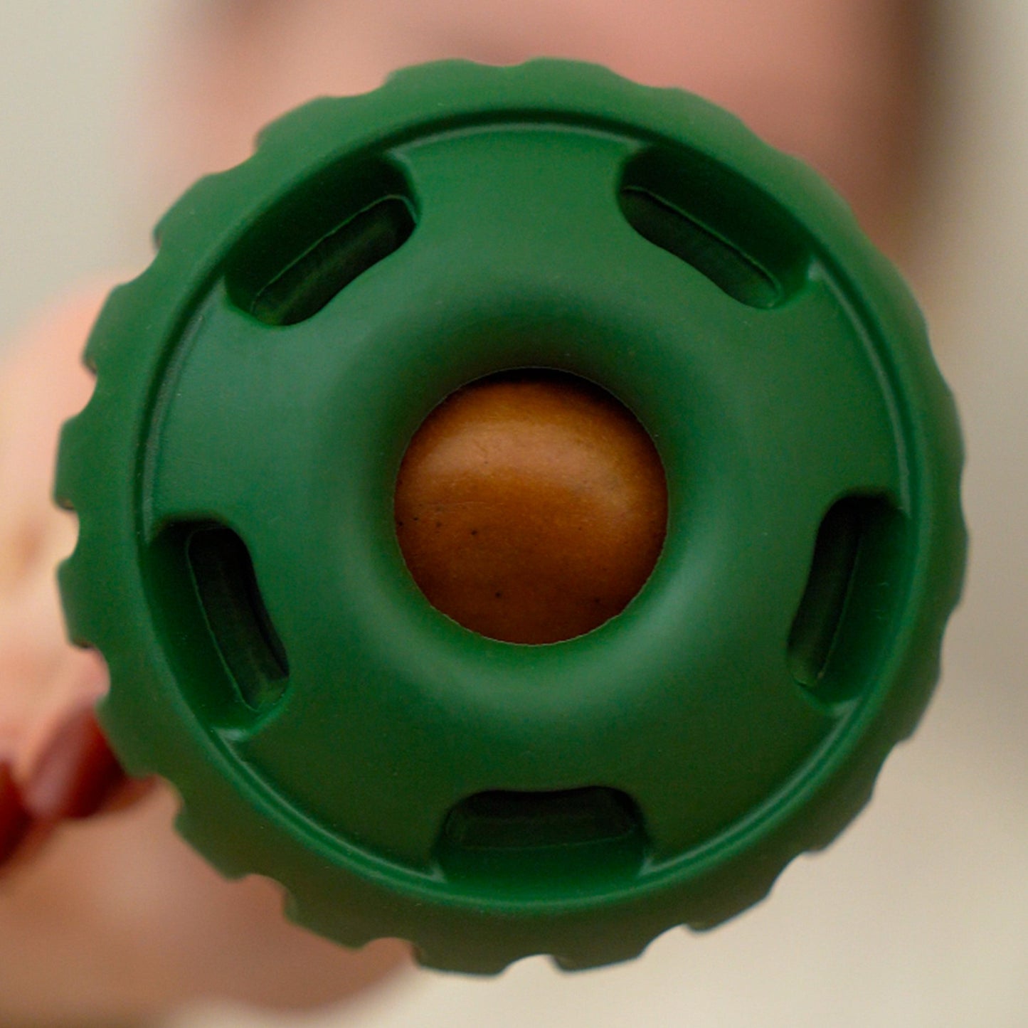Green Pupsicle Toy + Pops Refill Combo