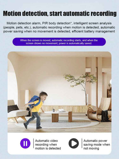 💥 Mini Hidden Camera with Night Vision | Instant Setup | Real-Time Monitoring |📱 HD Clarity