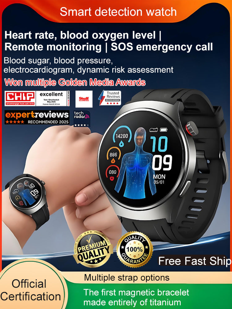 【49% Off】❤️ Flagship Smartwatch for Health Protection, 24/7 Health Data Center🥰