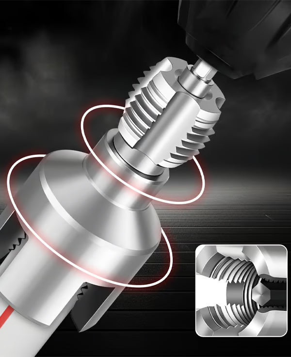 1/2'' and 3/4'' Water pipe internal and external integrated threader