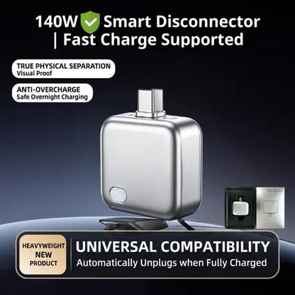 140W Smart Auto-Stop Charging Adapter