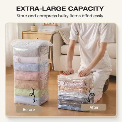 🛩️Last day promotion/ 📦 Large-Capacity Vacuum Bags – No Pump Needed! 💨✨