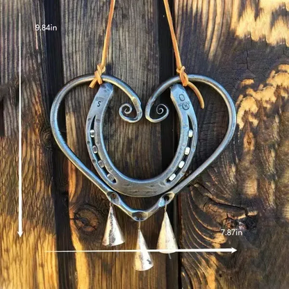 100% Handmade | The Horseshoe Heart Wind Chime ❤ (Handmade by Jordan Maynard)