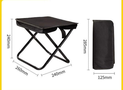 HOT SALE🔥 Portable Stool for Mountaineering and Hiking, Foldable Stool with Carrying Bag