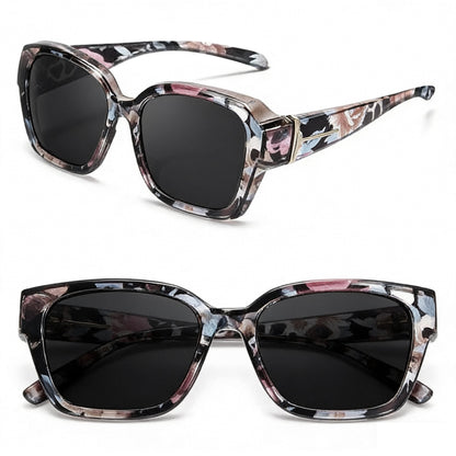🎉LAST DAY 49% OFF😎2026 New Polarized UV400 Protection Trendy Round Cat-eye Sunglasses 🕶️