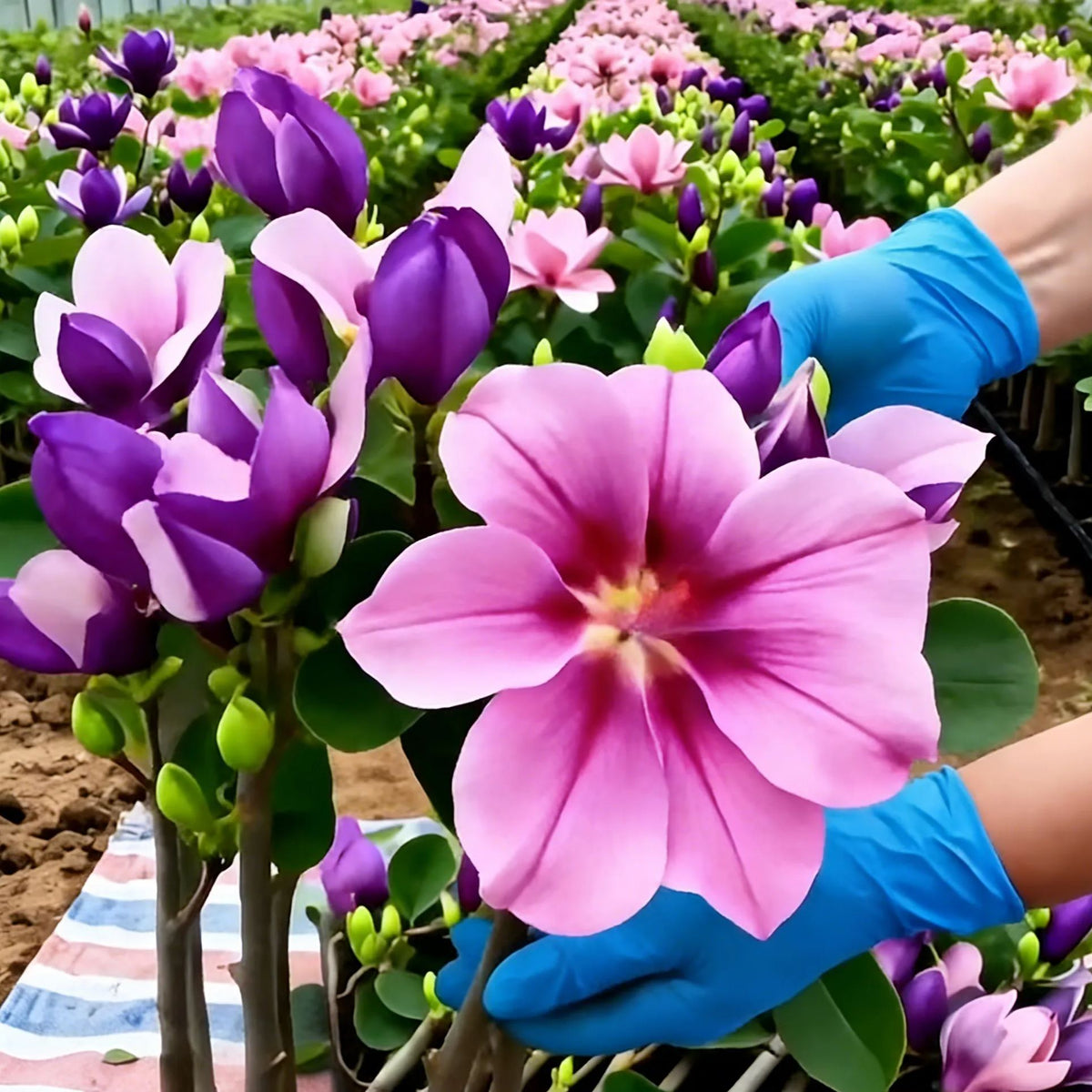 🌸 Magnolia Liliiflora Bulbs 🌿 Lush Blooms That Hide the Leaves & Fill the Air with Fragrance