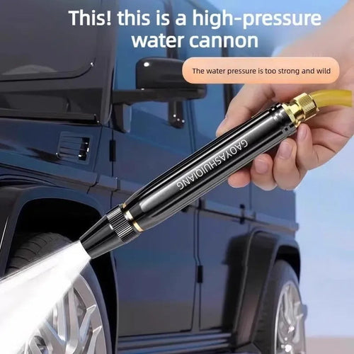 High Pressure Water Sprayer with Nozzle & Hose for Car Wash & Garden