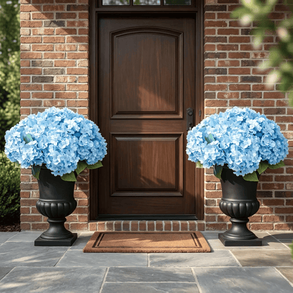 🌼Artificial Outdoor Hydrangea Flowers - UV resistant, Waterproof, Windproof