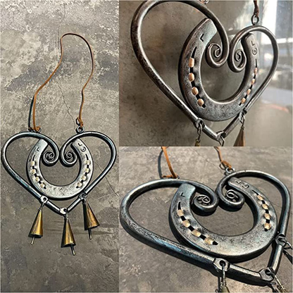 100% Handmade | The Horseshoe Heart Wind Chime ❤ (Handmade by Jordan Maynard)