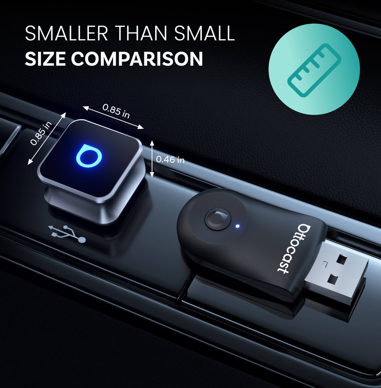 Mini Cube 3.0 Wireless CarPlay/Android Auto Adapter
