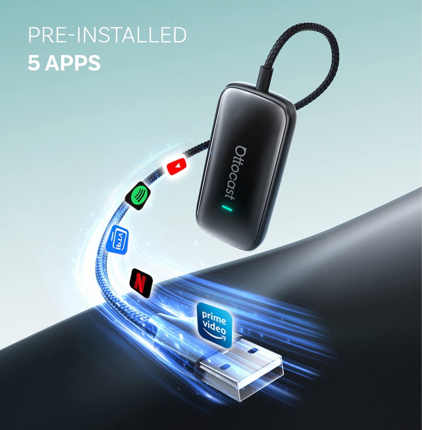 Play2Video Ultra Wireless CarPlay/Android Auto All-in-1 Adapter