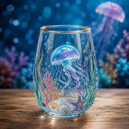 🌸🌿 Limited Edition 2026 Garden Morning Bliss Glass Tea Cup☀️☕