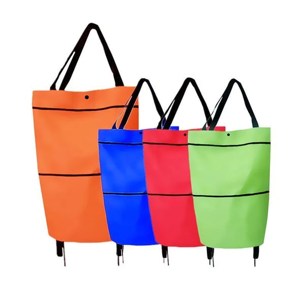 🏆75K+ Sold 🔥2-in-1 Foldable Shopping Cart