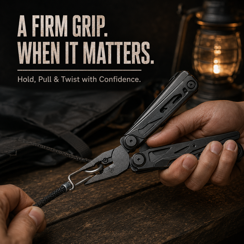 Portable Multi-Tool Pliers | Compact Folding Utility Tool