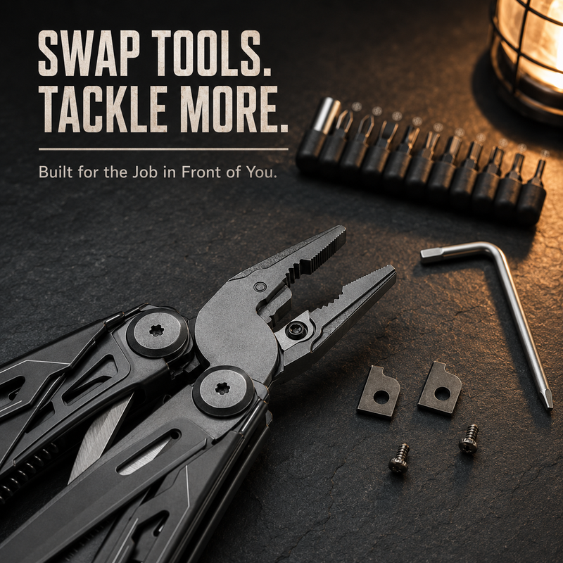 Portable Multi-Tool Pliers | Compact Folding Utility Tool